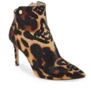 Louise et Cie calf leopard boots